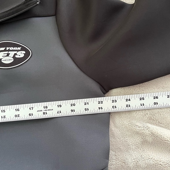 Men's Antigua Charcoal New York Jets Full-Zip Hoodie Large New Activewear - Picture 12 of 14